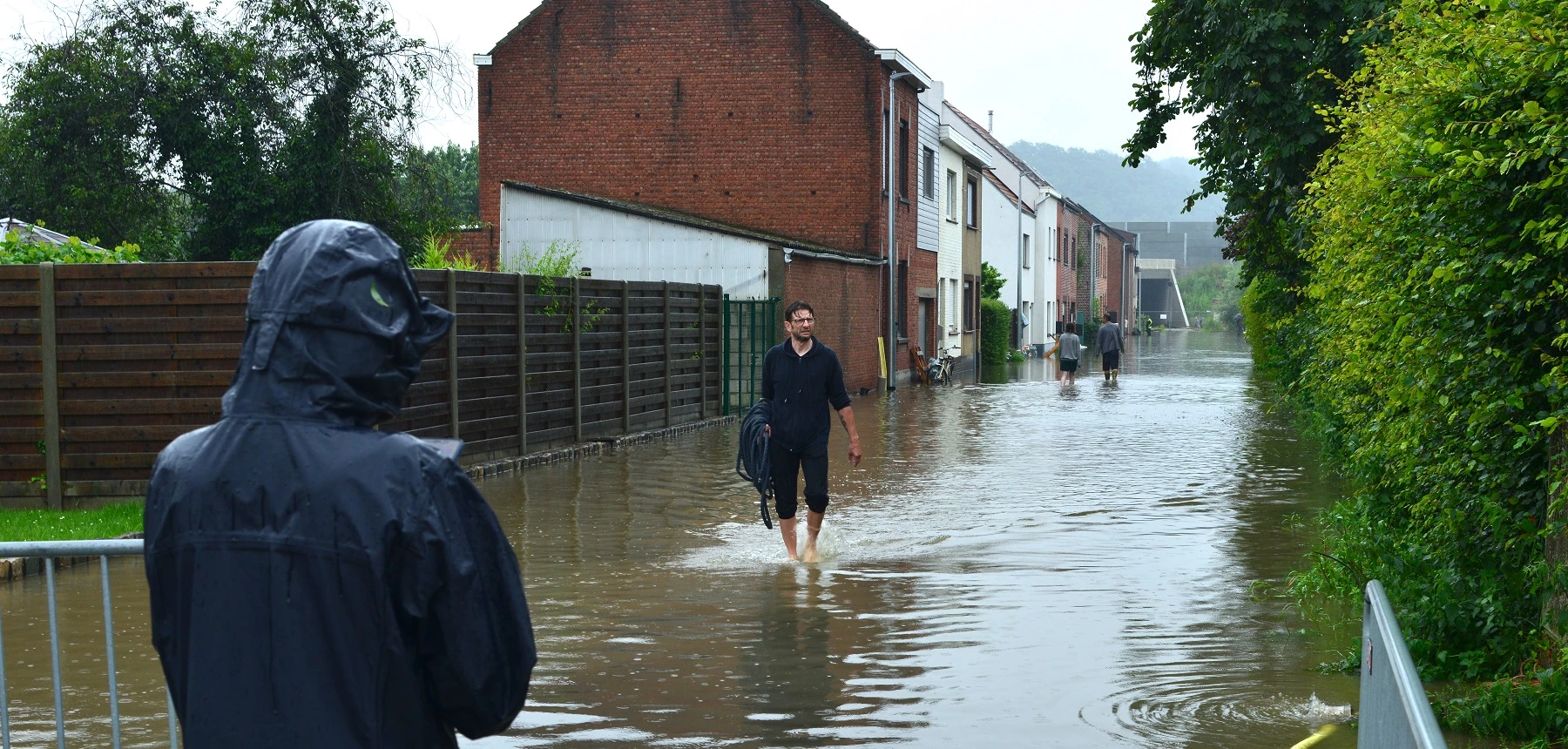 Les inondations en Belgique